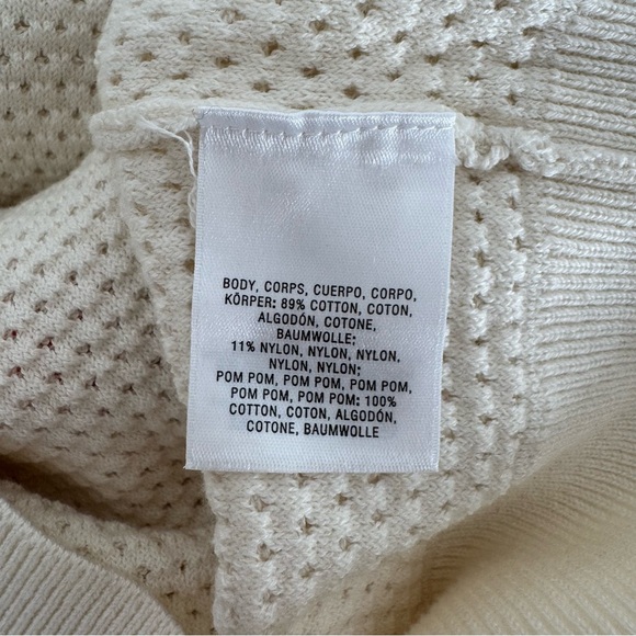 Anthropologie Emilia Pommed Pullover Boho Unique - Picture 11 of 13